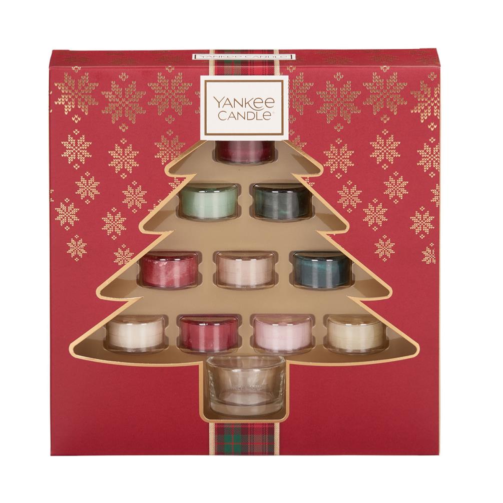 Yankee Candle 10 Tea Light & Holder Gift Set £8.99